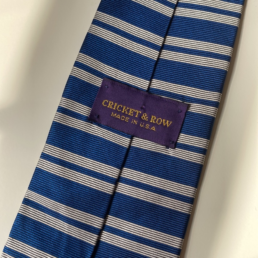 Cricket & Row Silk Tie - Picture 2 of 6